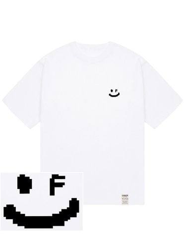 Pixel Small Drawing Smile Short Sleeves T-Shirt - GRAVER - Modalova