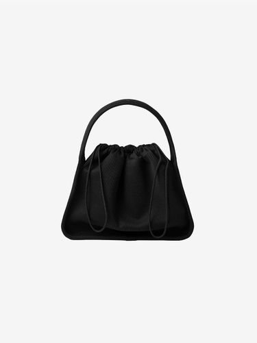 String Hobo Bag_Black - BASIKA - Modalova