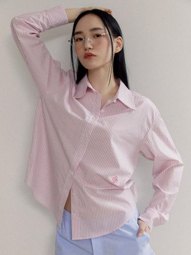 Cotton Stripe Basic Shirt _2COLORS - CITYBREEZE - Modalova