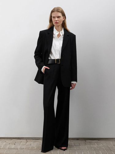 Wrinkle Free Slacks_BLACK - ONE - Modalova