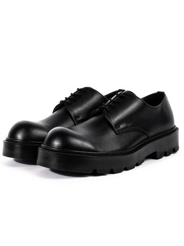 Volume Round Toe Derby Shoes_Black - Analogmood - Modalova