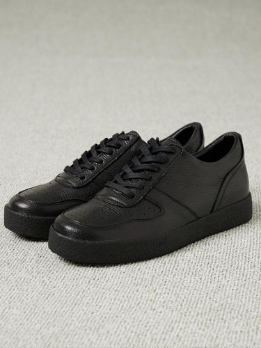 Leather Sneakers_Black - Analogmood - Modalova