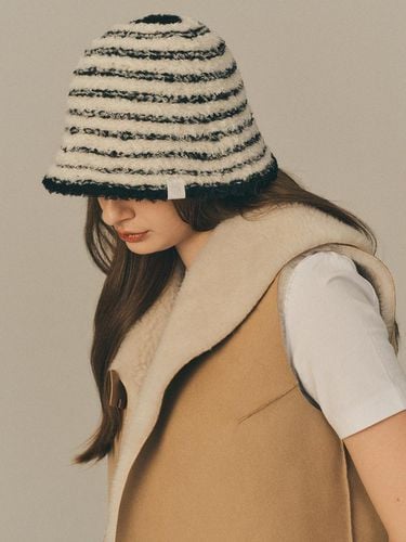 Boucle Stripe Bucket Hat - Marchen - Modalova