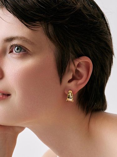 Castor Earring_Gold - SIEOR - Modalova