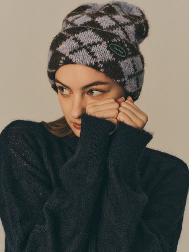 Argyle Chunky Beanie - Marchen - Modalova