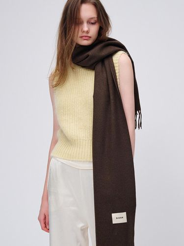 Marie Scarf_Dark Brown - SIEOR - Modalova