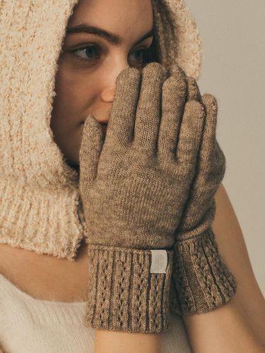 Anna Knit Gloves - Marchen - Modalova