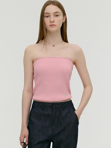 Comfort Knit Tube Top (Pink) - MONGDOL - Modalova