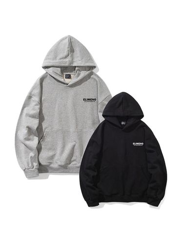 EL Basic Logo Oversized Hoodie_2colors - elimeno - Modalova