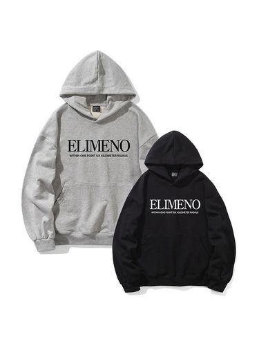 EL Point Oversized Hoodie_2colors - elimeno - Modalova