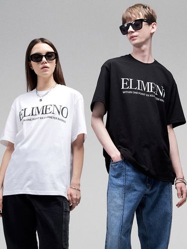 EL Retro Logo Overfit T-shirt_2colors - elimeno - Modalova