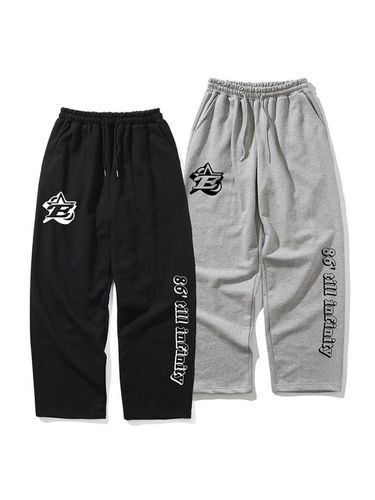 EL Rock Star Wide Sweatpants_2colors - elimeno - Modalova