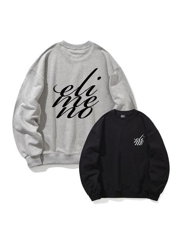 EL Logo Oversized Sweatshirt_2colors - elimeno - Modalova