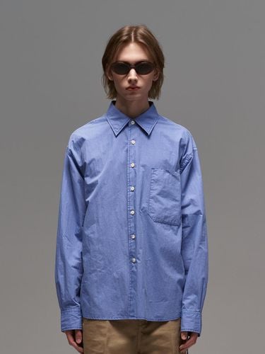 Pigment Strap Shirt_Blue - murra aer - Modalova