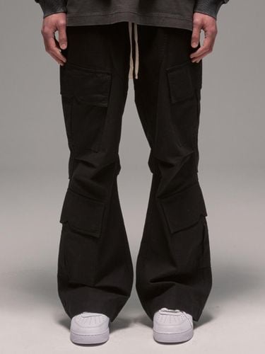 Flare Cargo Pants_Black - murra aer - Modalova