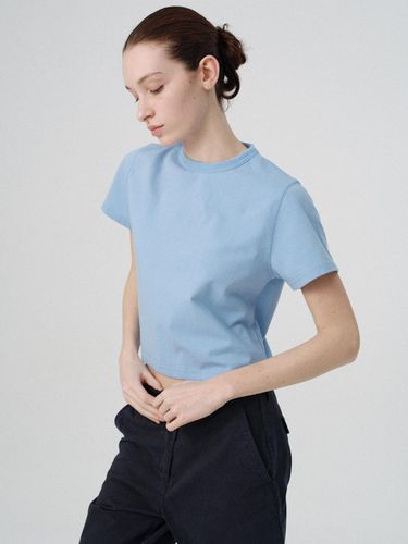 Bobba Cotton T-Shirt_Blue - NOTHING WRITTEN - Modalova