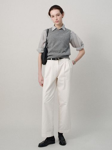 Marta Double Tuck Pants - NOTHING WRITTEN - Modalova