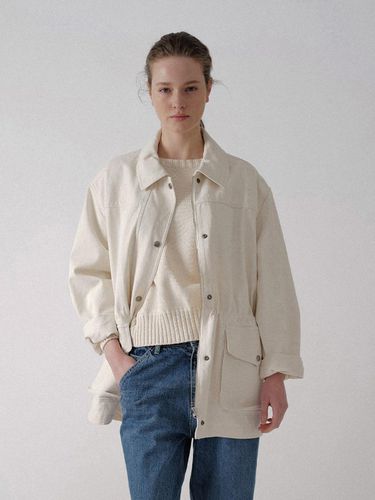 Simon Cotton Field Jacket_Off White - NOTHING WRITTEN - Modalova