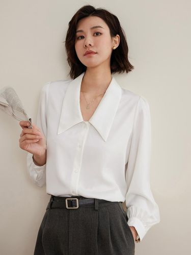 White Point Collar Shirt - LANGSON - Modalova