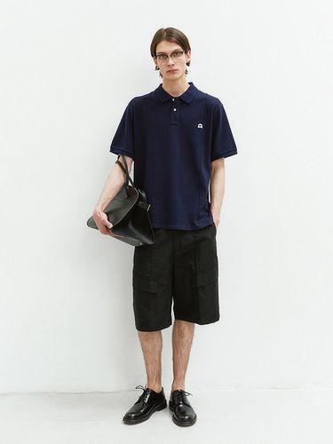 Low Rise Cargo Shorts_Black - Dunst for MEN - Modalova