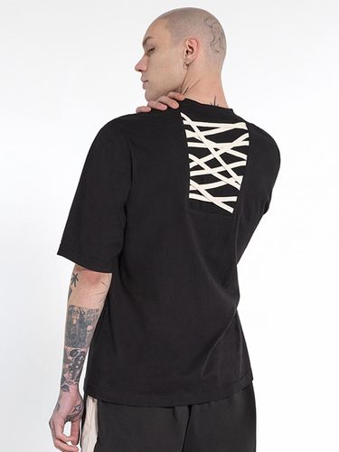 Cross Back Lace Up T-shirt - DGNAK12 - Modalova