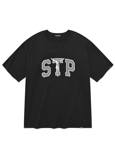 SP STP Logo T-shirt_Black - SAINTPAIN - Modalova