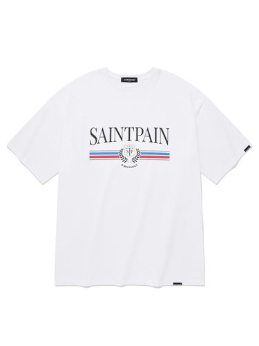 SP Classic Logo T-shirt_White - SAINTPAIN - Modalova