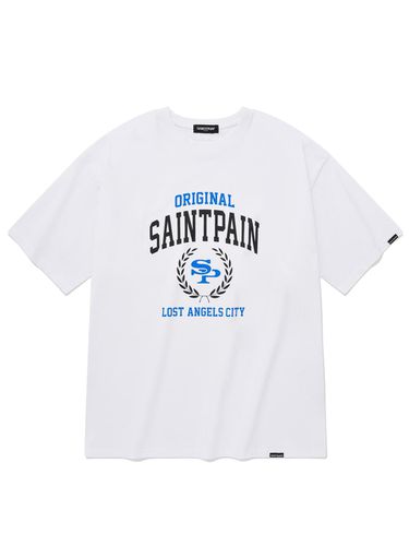 SP Heritage Logo T-shirt_White - SAINTPAIN - Modalova