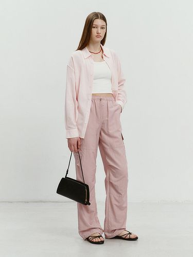 Light String Cargo Pants Soft Pink_UDPA4B225P1 - Dunst for WOMEN - Modalova