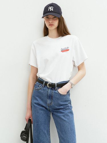 Unisex Summer Holiday T-Shirt Off White - Dunst for WOMEN - Modalova