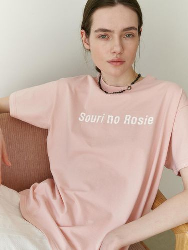 Classic Logo T-Shirt _ Pink - Souri no Rosie - Modalova