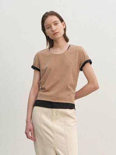 Essential Standard Wide Neck T-Shirts_4 Colors - Atelier Nain - Modalova