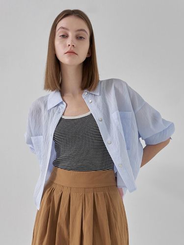 Daily Soft Crop Shirt_3 Colors - Atelier Nain - Modalova