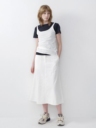 Mermaid Cotton Skirt_2 Colors - URAGO - Modalova