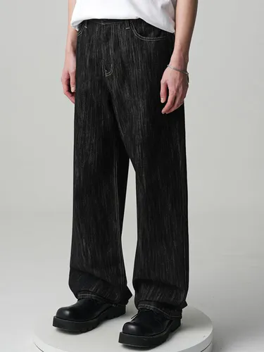 Normal Straight Nonfade Denim Pants - AVANDRESS - Modalova