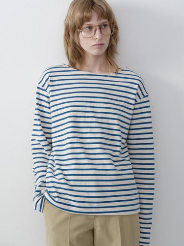 Lake Boatneck Stripe T-shirt_3 Colors - URAGO - Modalova