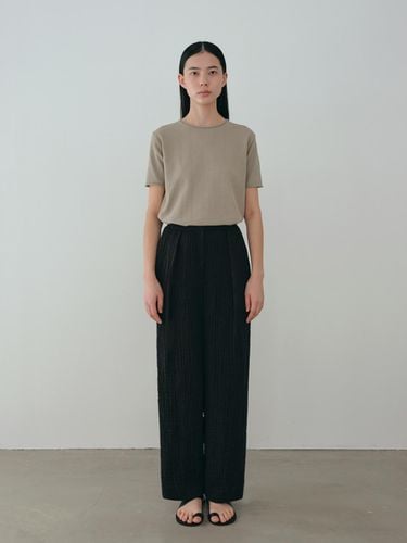 Natural Linen Pants (Black) - MOIA - Modalova