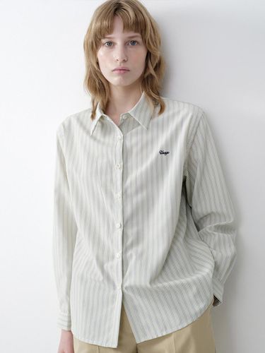 Multi Stripe Logo Shirt_2 Colors - URAGO - Modalova