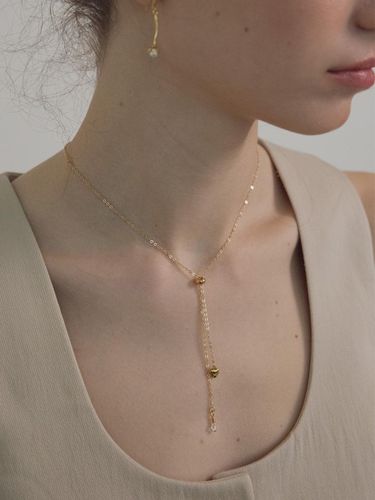 Love And Bright Surgical Chain Necklace - MERRYMOTIVE - Modalova