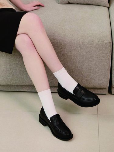 Hayden Basic Penny Loafer_Black - CUSTOMADE WOMAN - Modalova