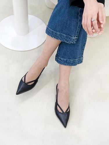 Erina Slingback Shoes_Black - ODR - Modalova