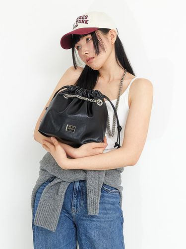 Ch. Mini Trawstring Bag_Black - BADGIGI - Modalova