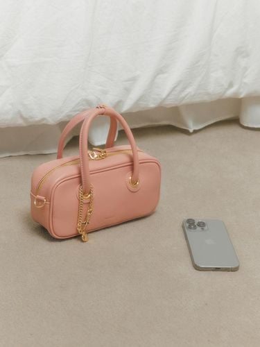 Soft Mini Boston Bag_Pink - BADGIGI - Modalova