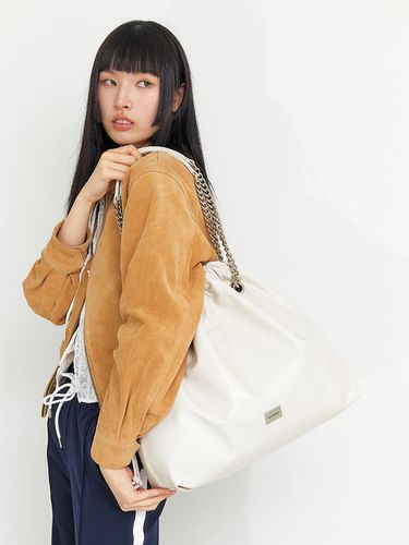 Ch. Side Trawstring Bag_Cream - BADGIGI - Modalova