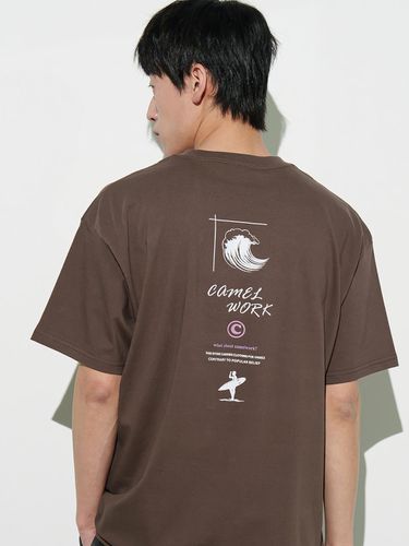 Wakeboard T-shirt_Brown - CAMELWORK - Modalova