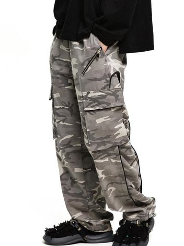 Wrinkle Mixed Camo Cargo Pants_White Camo - RSSC - Modalova