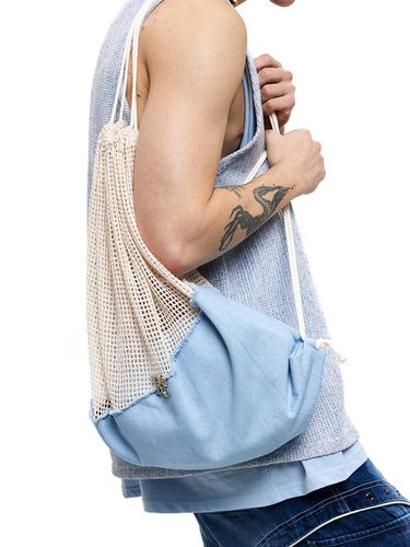 Knit And Denim Sac - RSSC - Modalova