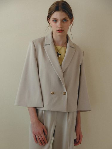 Modern Cape Jacket - eune - Modalova