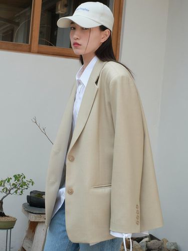 Gentlewomen Blazer - Khaki Beige - DAUGHTER - Modalova