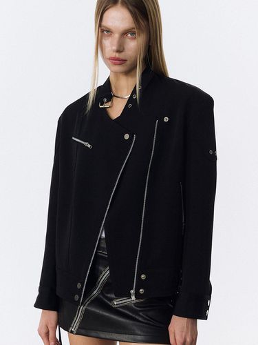 Choker Rider Jacket_Black - NOTKNOWING - Modalova